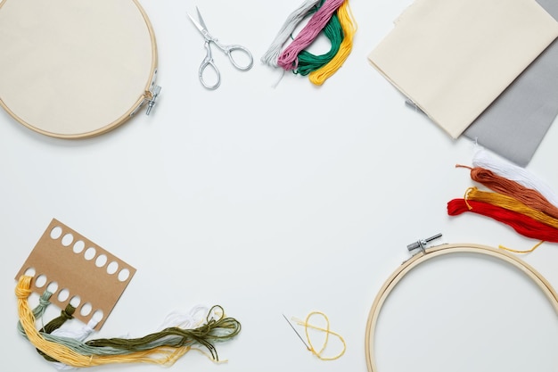 Atelier și materiale de broderie